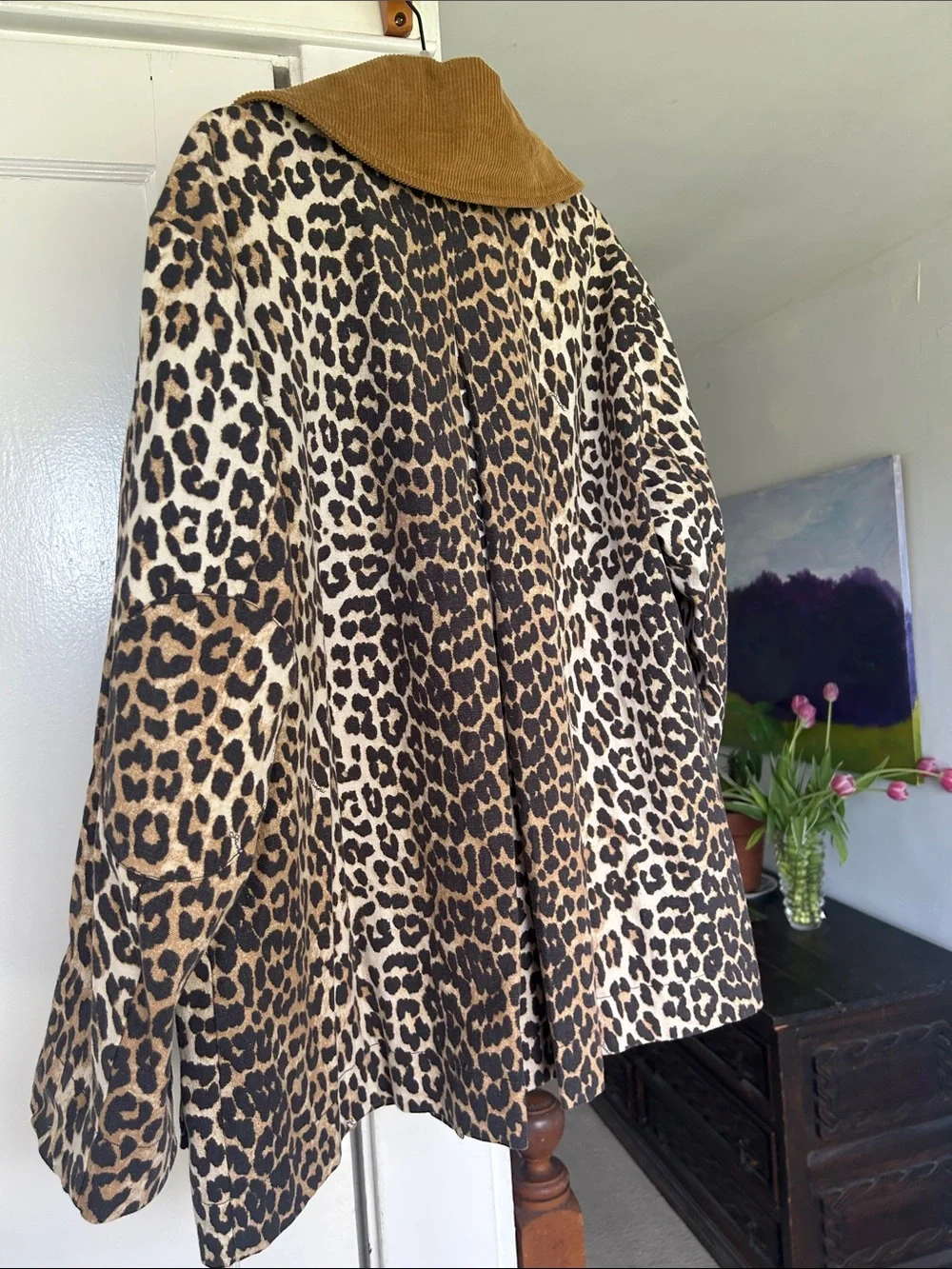 Ganni Leopard Jacket size M - Picture 5 of 5